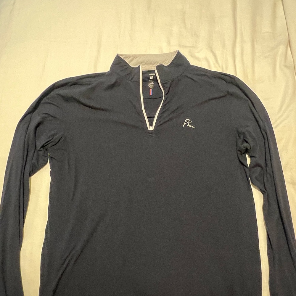 Men’s Black Rhoback Quarter-Zip Pullover